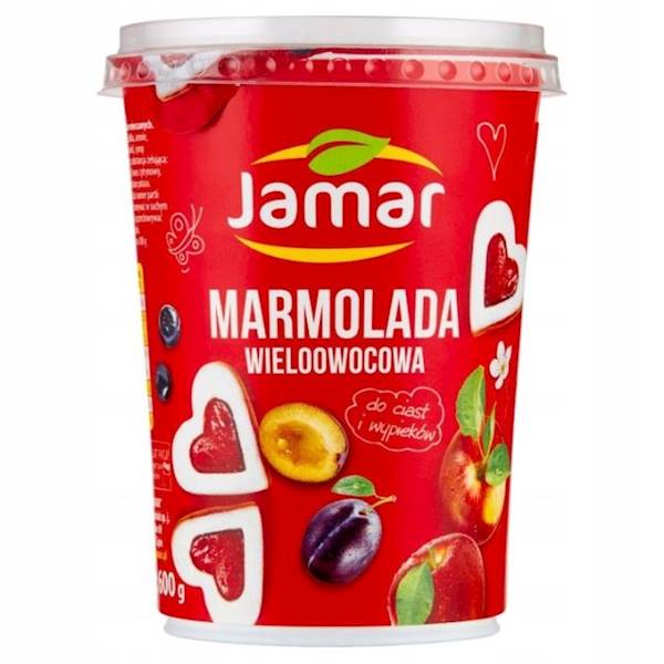 Jamar Marmolada Wieloowocowa 600g