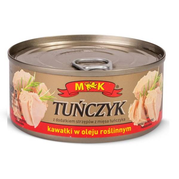 Konshurt przetwory rybne MK Tuńczyk kawałki w oleju roślinnym 170g