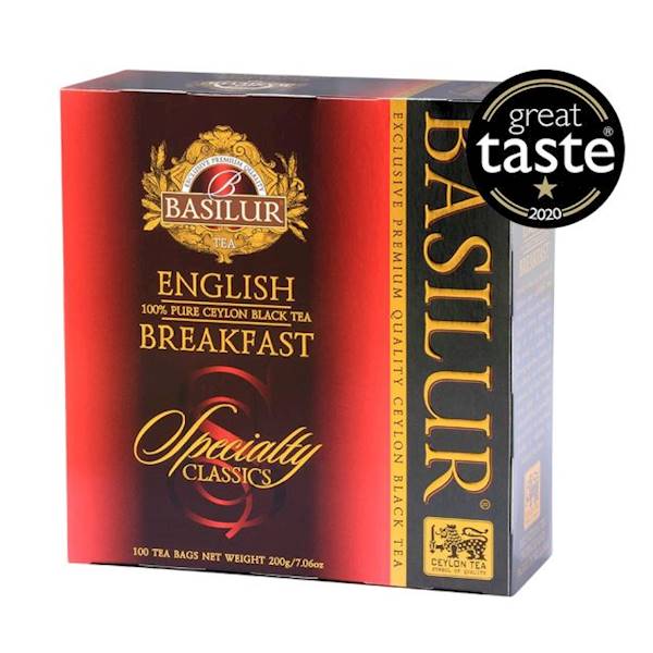 Basilur Herbata ekspresowa English Breakfast 100 torebek