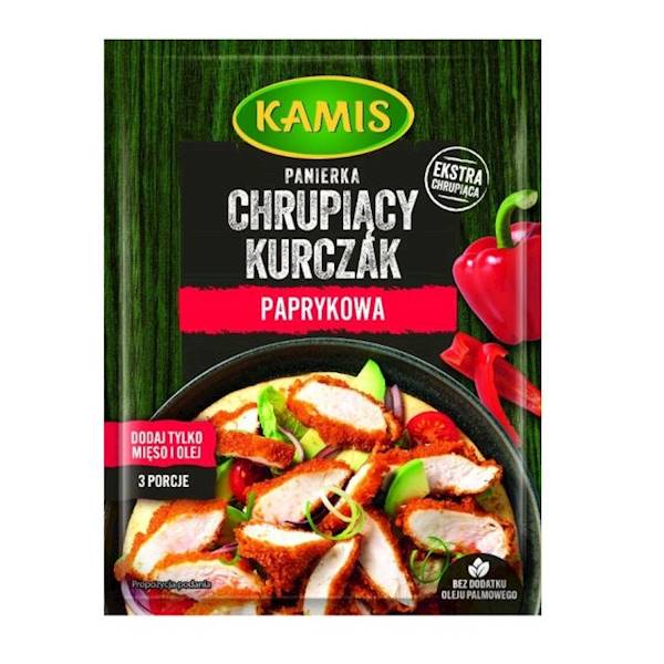 McCormick panierka do drobiu Kamis Chrupiący Kurczak Paprykowa 70g