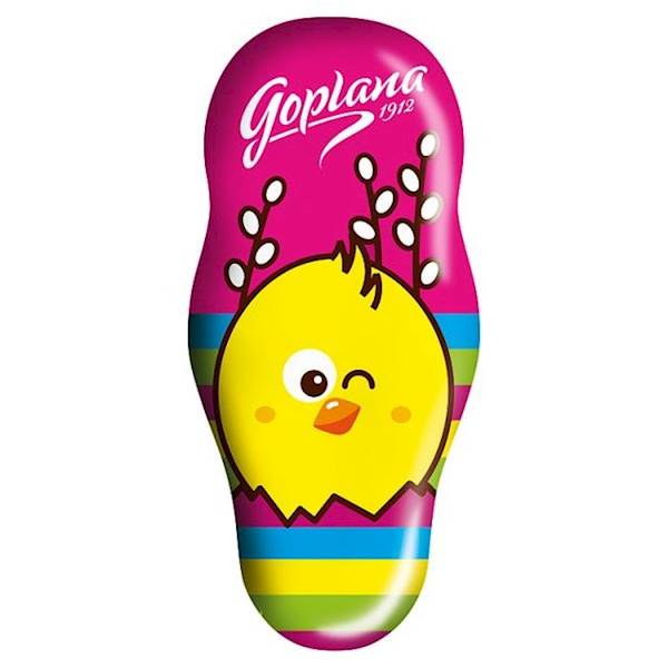 Goplana figurka o smaku karmelowym w czekoladzie Wielkanocny Kurczak 30g