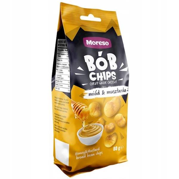 Moreso Bób Chips o smaku miodu i musztardy 80g
