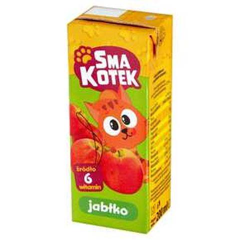 Napój  Smakotek jabłko 0,2L kartoni*27szt