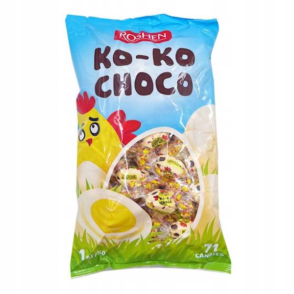 Roshen cukierki Ko-Ko Choco White 1kg