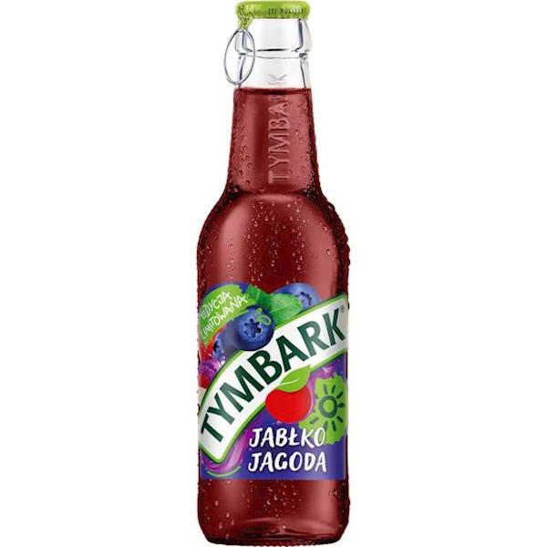 Maspex napój owocowy niegazowany w szklanej butelce Tymbark Jabłko-Jagoda 250ml