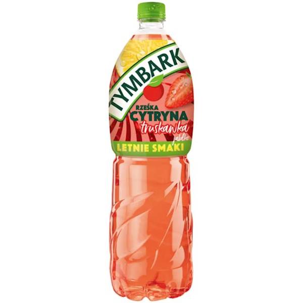 Maspex napój wieloowocowy niegazowany Tymbark Rześka Cytryna-Truskawka- Jabłko 2l