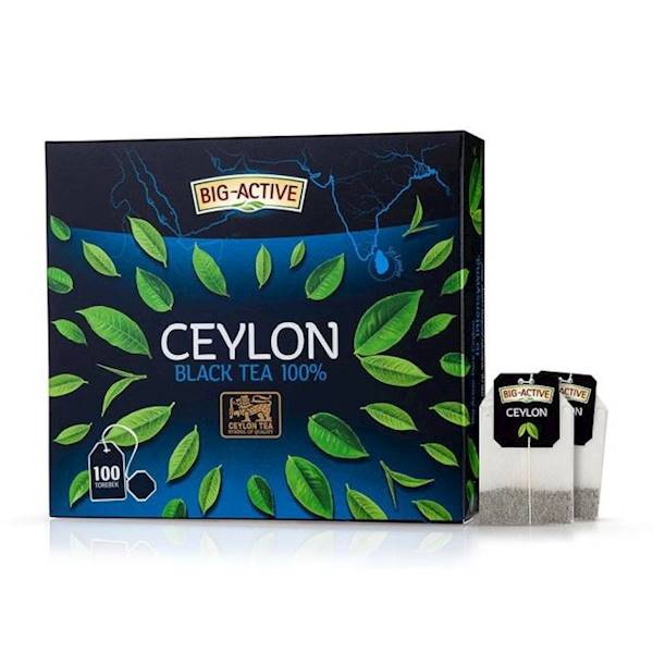 Herbapol herbata ekspresowa czarna Big Active Ceylon 100tb