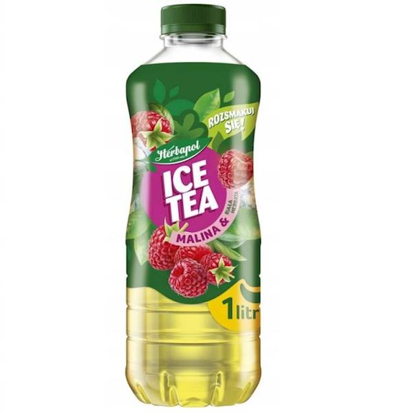 Herbapol napój herbaciany Ice Tea z maliną i białą herbatą 1L