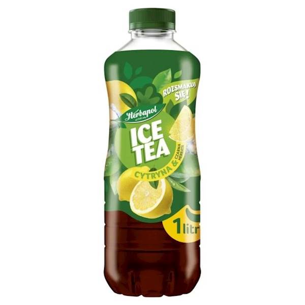 Herbapol napój herbaciany Ice Tea z cytryną i czarną herbatą 1L