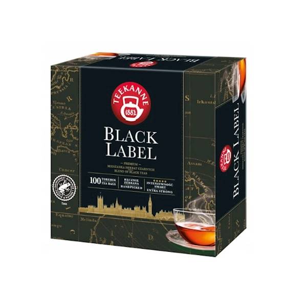 Teekanne herbata czarna ekspresowa Black Label 100tb