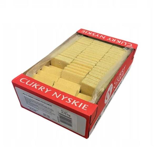 Cukry Nyskie wafle Chrups o smaku pistacjowym 2,7kg