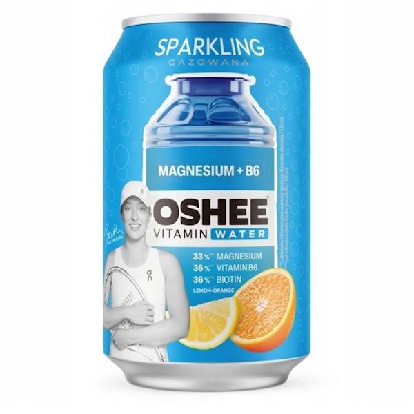 Oshee napój gazowany z dodatkiem magnezu i witamin Oshee Vitamin Energy Magnez + B6 330mlml