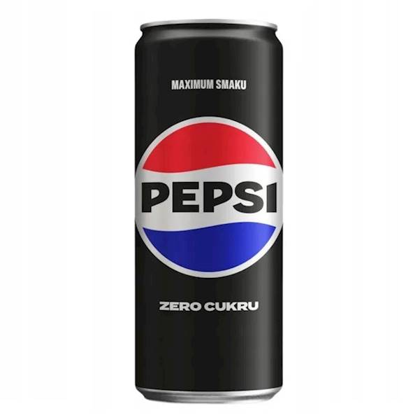 PepsiCo napój gazowany w puszce Pepsi bez cukru 330ml