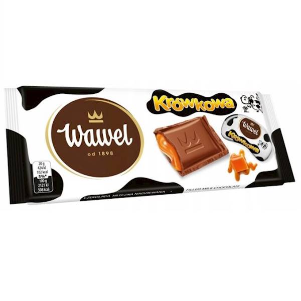 Wawel czekolada mleczna o smaku karmelowym 90g