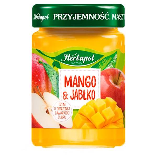 Herbapol Dżem Mango z Jabłkiem niskosłodzony 280g