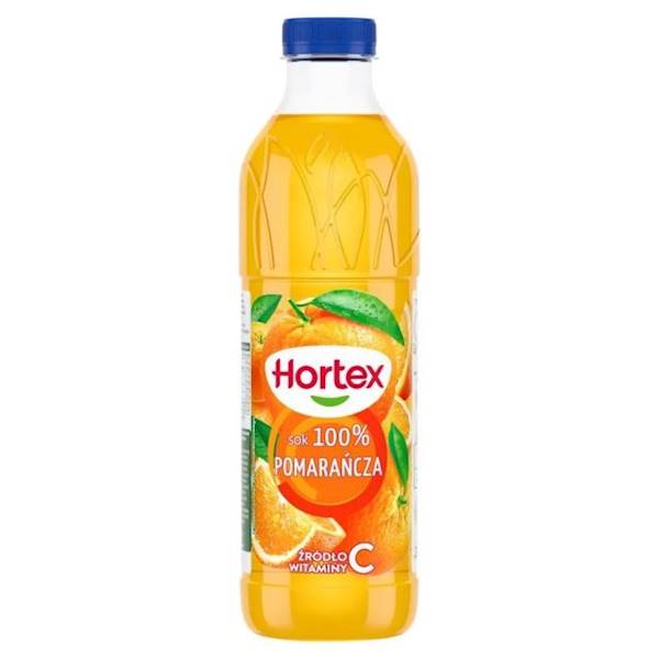 Hortex Sok pomarańczowy 100% 1L