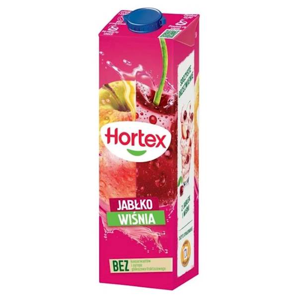 Hortex Napój jabłkowo-wiśniowy 1L