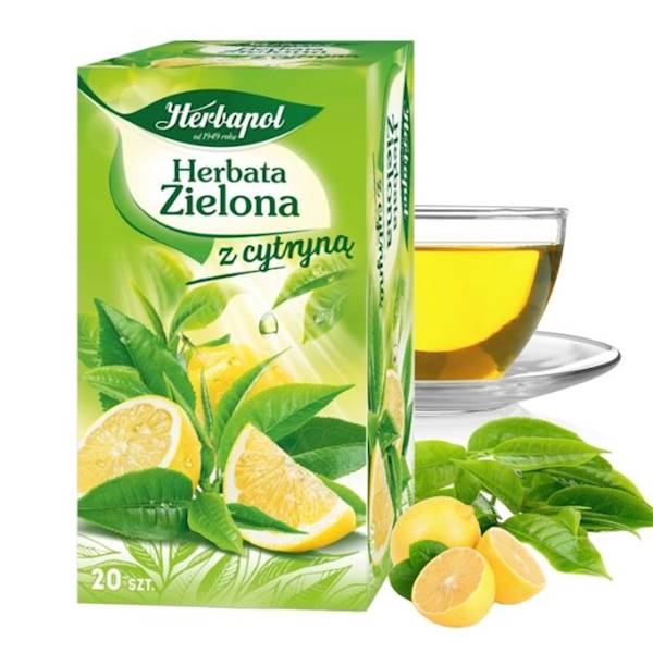 Herbata exp. HERBAPOL ziel/cytryna(20)*12szt.