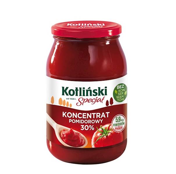 Koncentrat pomidorowy Kotliński Spec. 30% 200g*6