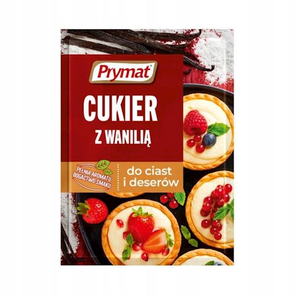 Przyprawa PRYMAT Cukier z prawdz wanilią 10g*30szt