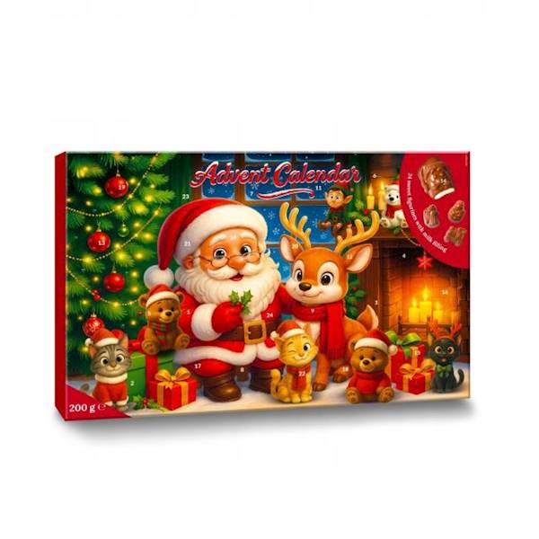 Baron czekoladki świąteczne Kalendarz Adwentowy 200g