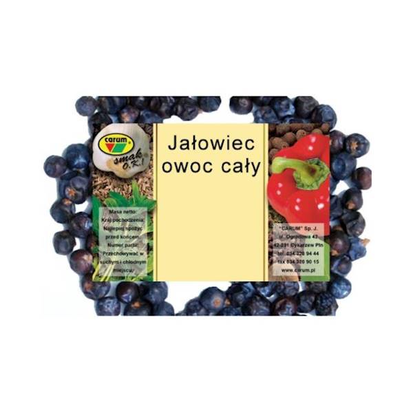 Carum Jałowiec owoc cały 15g