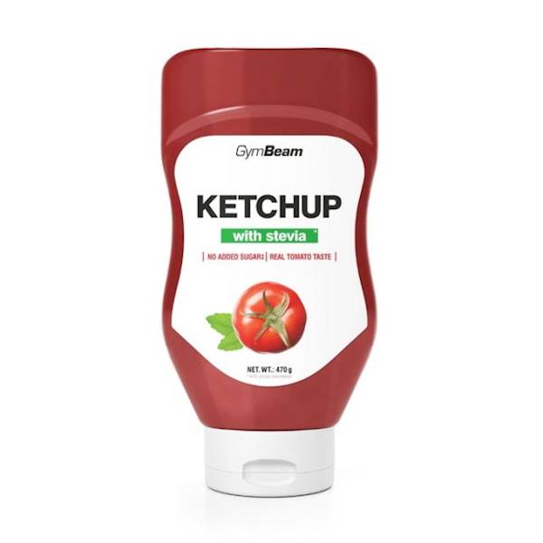 GymBeam Ketchup słodzony stewią 470g