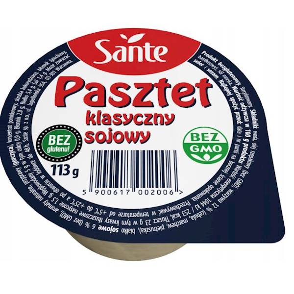 Sante Pasztet klasyczny sojowy 113g