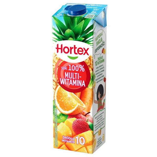 Hortex Sok multiwitamina 100% 1L
