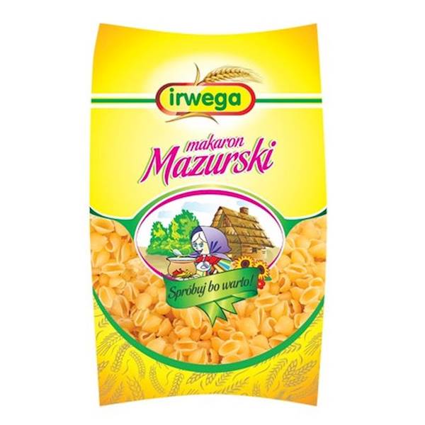 Irwega muszelka mała 400g
