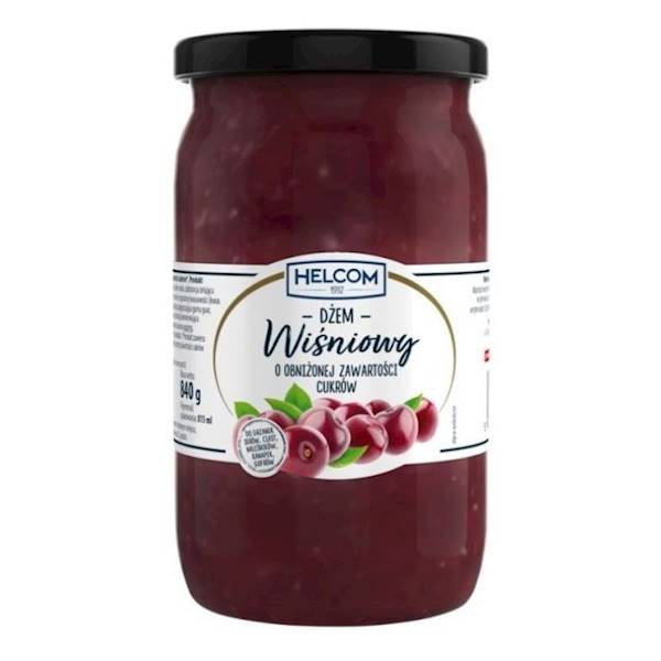 Greek Trade Dżem wiśniowy o obniżonej zawartości cukru 840g
