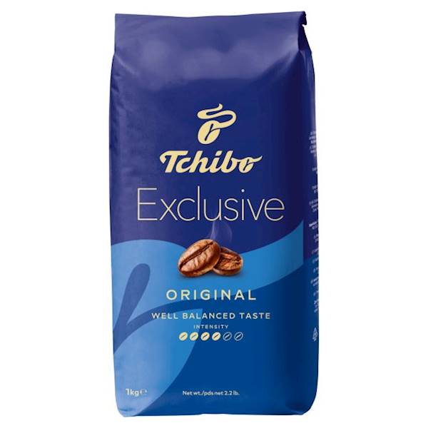 Tchibo kawa ziarnista Exclusive Original 1kg