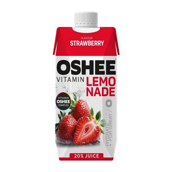Oshee Vitamin Lemonade truskawkowy 750ml