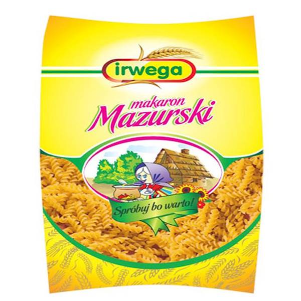 Irwega Makaron Świder mały 400g