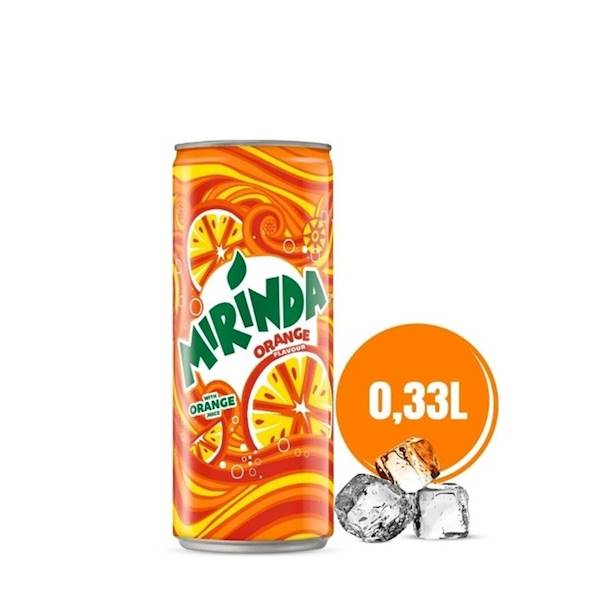 Napój P Mirinda 0,33L wysoka puszka*24szt NIEE