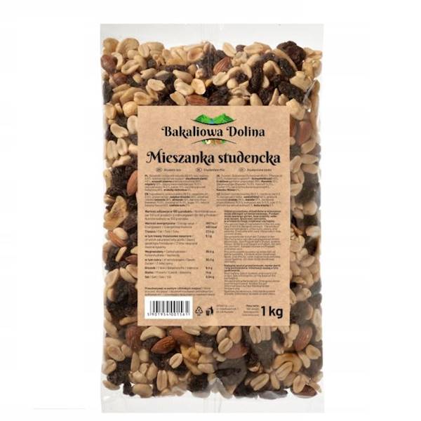 Bakalie BAKALIOWA DOLINA Miesz.studencka 1kg