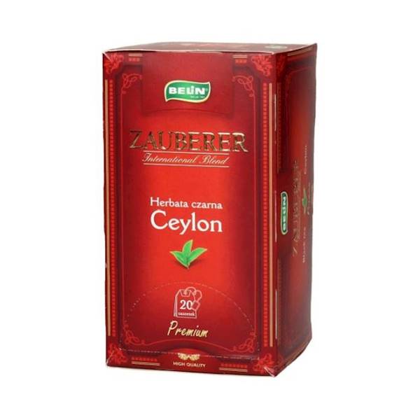 Belin herbata Zauberer czarna expresowa Ceylon 20 kopert