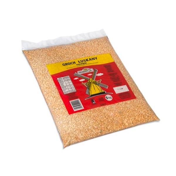 Jermapol Groch Łuskany połówki 5kg ( Cena za 1kg)