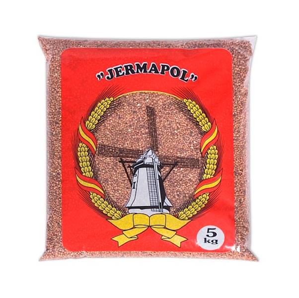 Jermapol Kasza gryczana prażona 5kg ( Cena za 1kg)