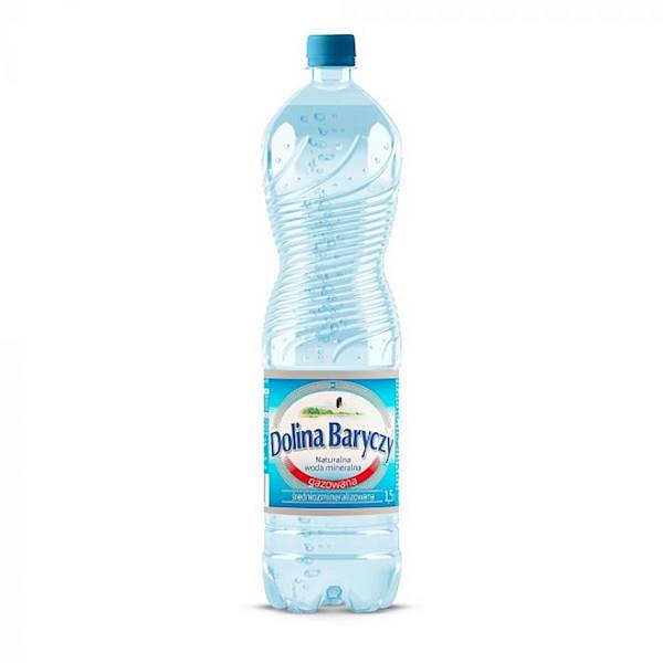 Woda Dolina Baryczy 1,5L gaz *6szt
