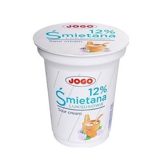 N Śmietana JOGO 330g DUŻA 12% *12szt.