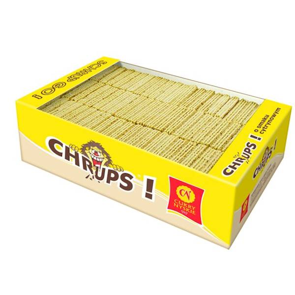 Wafle CUKRY NYSKIE Chrups 2,7kg cytrynowy 
