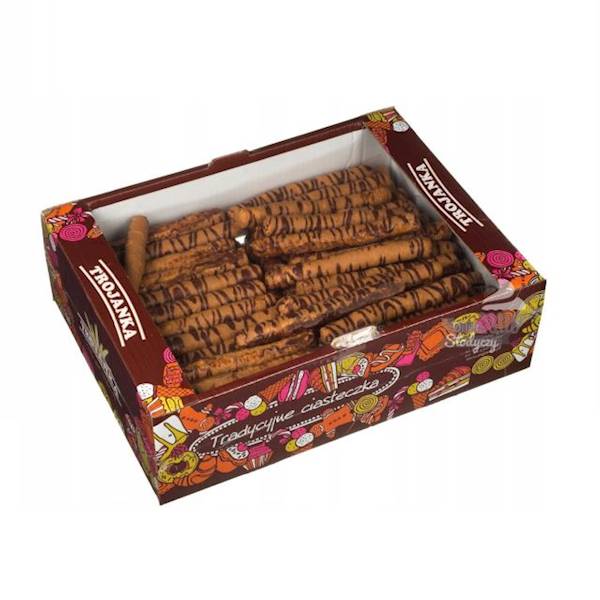 Ciastka TROJANKA Chrupka w pol.toffi LUZ KG