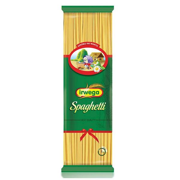 Makaron IRWEGA spaghetti 400g*12szt