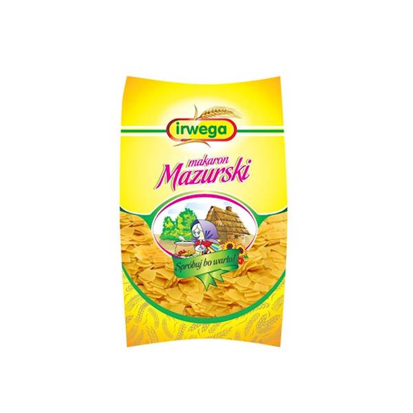 Makaron IRWEGA łazanka 400g*9szt.