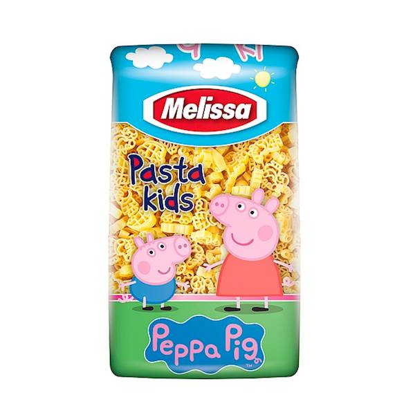Makaron MELISSA z psz. durum 0,5kg Świnka Peppa*12
