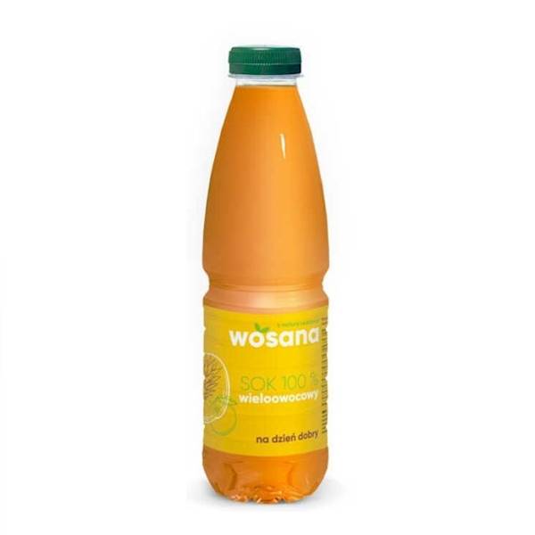 Wosana Sok 100% wieloowocowy 1L