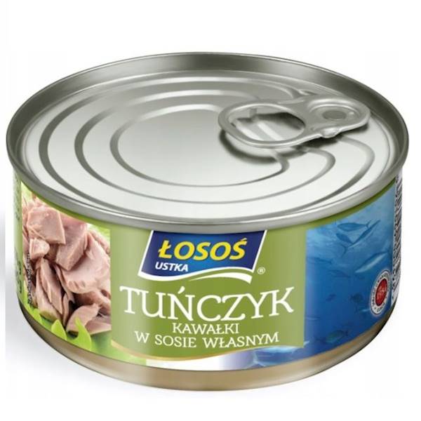 Łosoś Tuńczyk kawałki w sosie własnym 170g