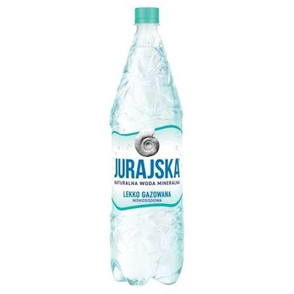 Woda KAUCJA Jurajska 1,5L lekki gaz*6szt