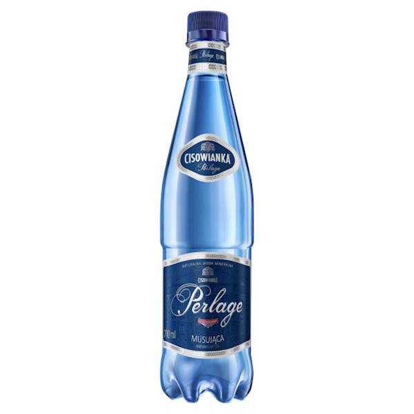 Woda KAUCJA Cisowianka 0,7L Perlage gaz plastik